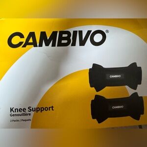 CAMBIVO 2 Pack Knee Braces for Women and Men,Patella Knee Support Strap BUYITNOW